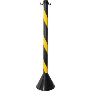 Pedestal-plastico-preto-e-amarelo-Samplastic-